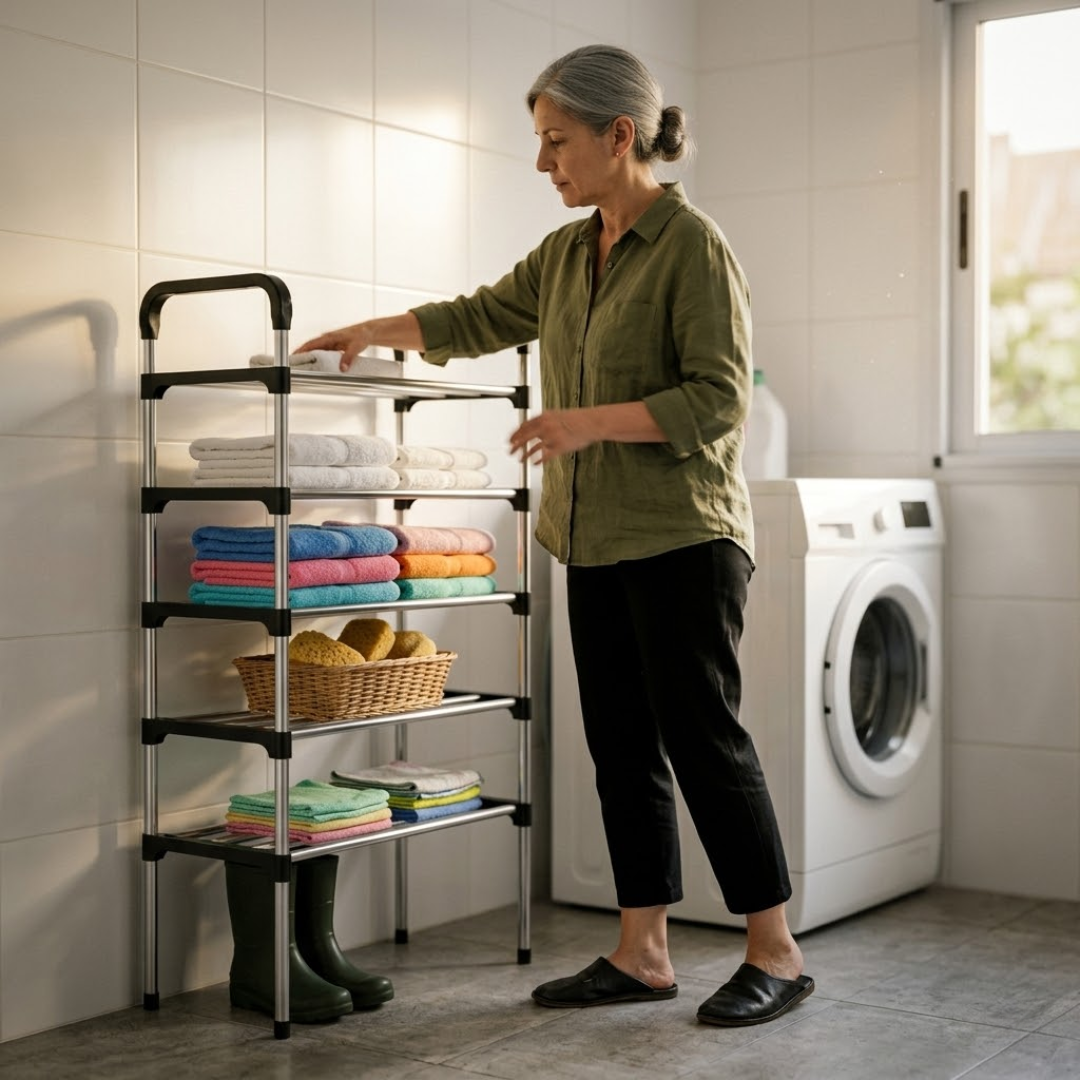 Chica con organizador
